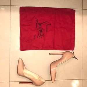 Nude Christian Louboutin Heels
